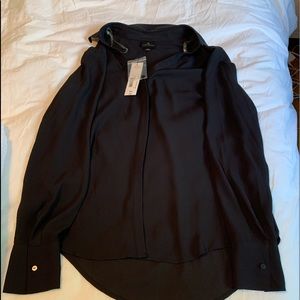 Black button down dress shirt